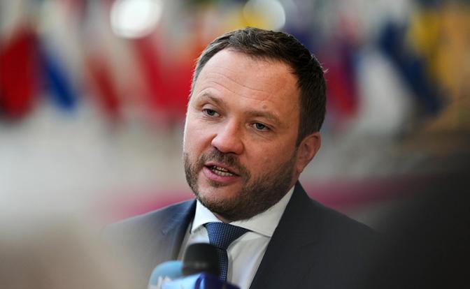 На фото: глава МИД Эстонии Маргус Цахкна