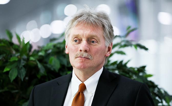 На фото: пресс-секретарь президента России Дмитрий Песков