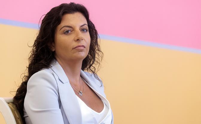 На фото: редактор международной медиагруппы «Россия сегодня» и телеканала RT Маргарита Симоньян