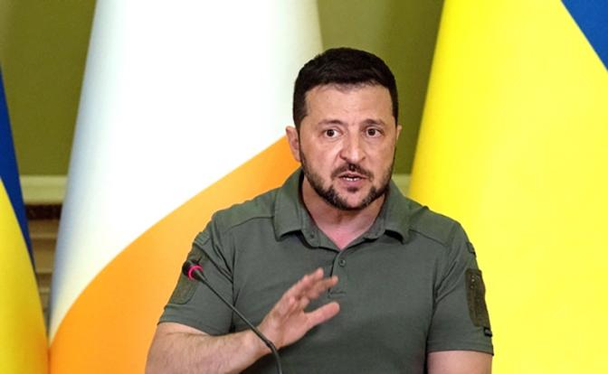 На фото: Владимир Зеленский.