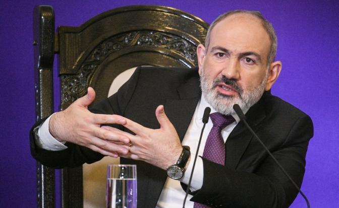 На фото: премьер-министр Республики Армения Никол Пашинян.