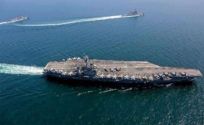 Что заставило АУГ «Abraham Lincoln» драпать от иранских берегов