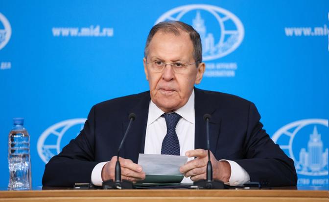 На фото: глава внешнеполитического ведомства РФ Сергей Лавров