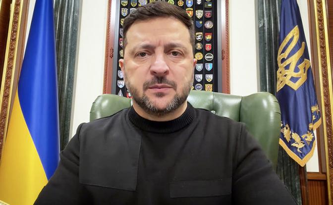 На фото: президент Украины Владимир Зеленский