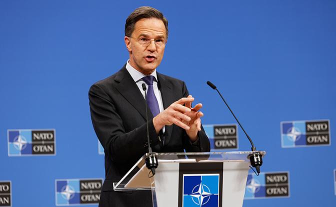 На фото: генеральный секретарь НАТО Марк Рютте
