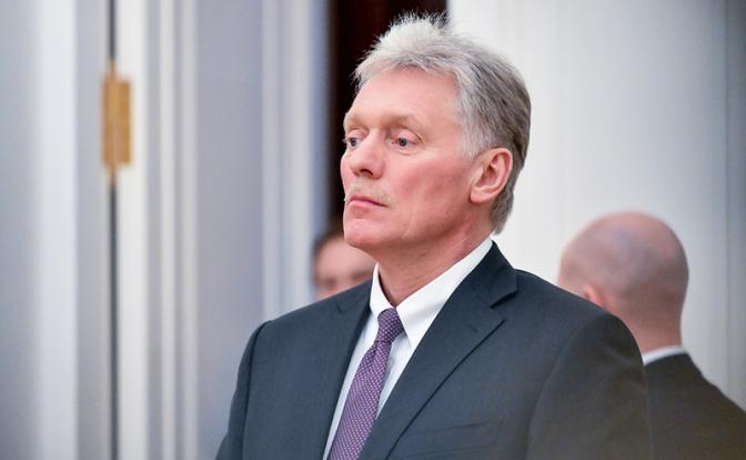 На фото: официальный представитель Кремля Дмитрий Песков.