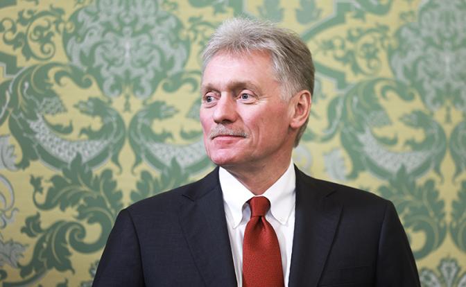 На фото: официальный представитель Кремля Дмитрий Песков.