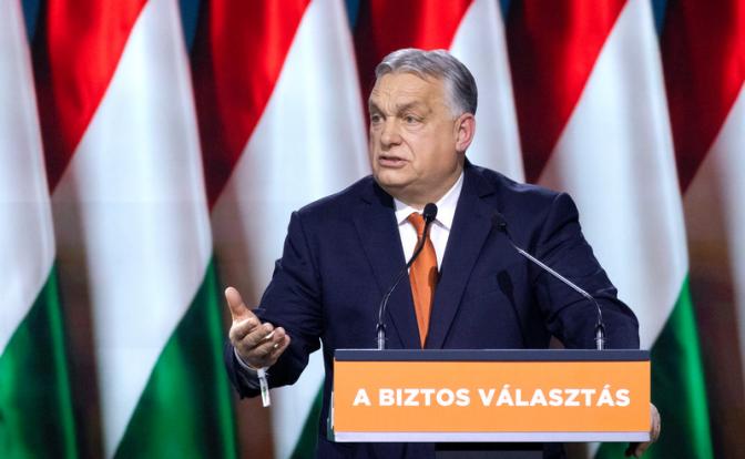 На фото:  премьер-министр Венгрии Виктор Орбан.