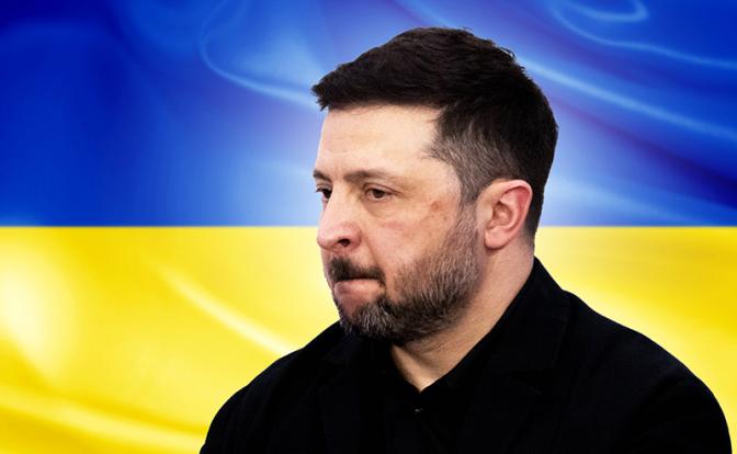 На фото: президент Украины Владимир Зеленский