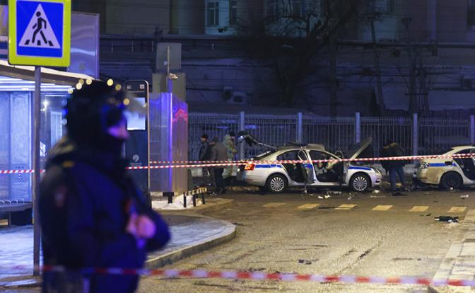 СК: экипаж ДПС в Москве подорвал смертник