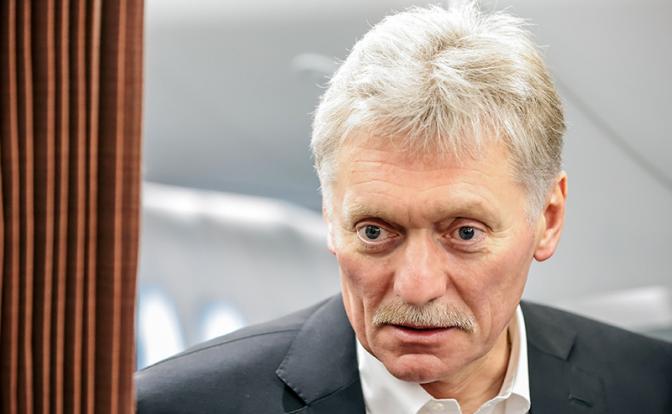 На фото: пресс-секретарь президента РФ Дмитрий Песков