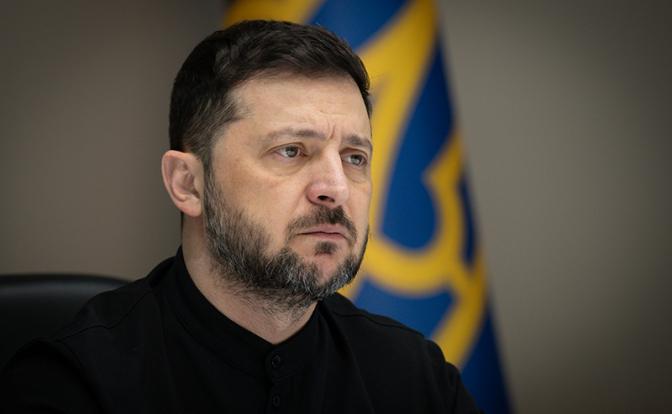 На фото: президент Украины Владимир Зеленский