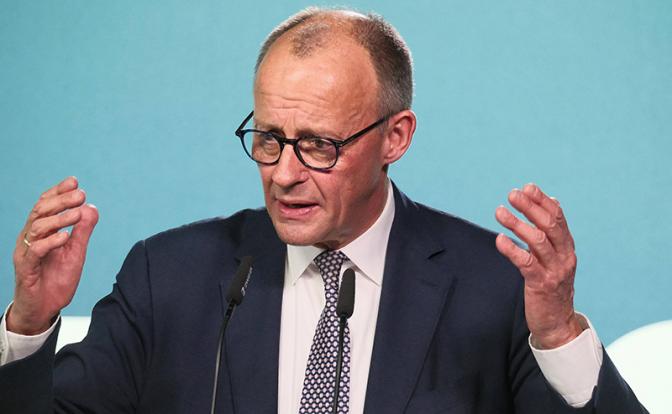 На фото: канцдер Германии Фридрих Мерц