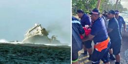 "Наткнулось на риф, загорелось и начало тонуть": HMNZS Manawanui нашло пристанище на дне океана