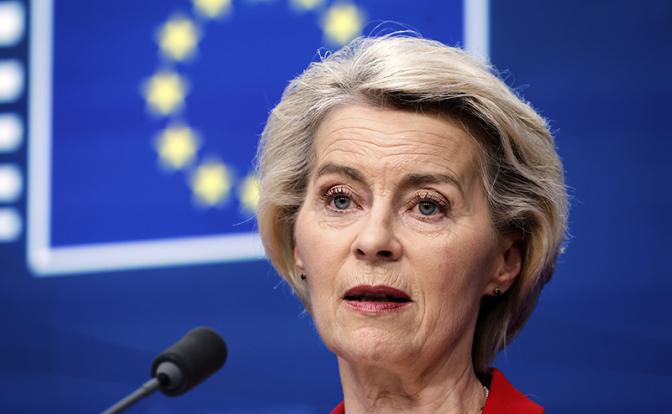 На фото: председатель Еврокомиссии Урсула фон дер Ляйен