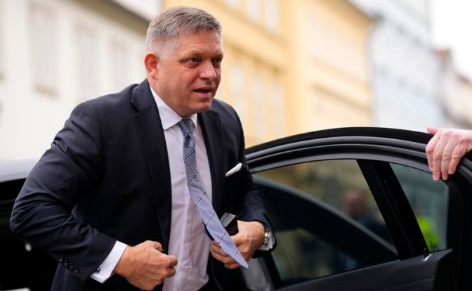 На фото: премьер-министр Словакии Роберт Фицо.