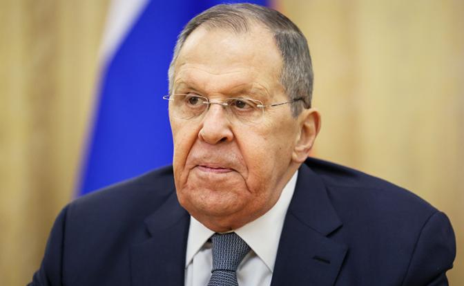На фото: министр иностранных дел России Сергей Лавров.