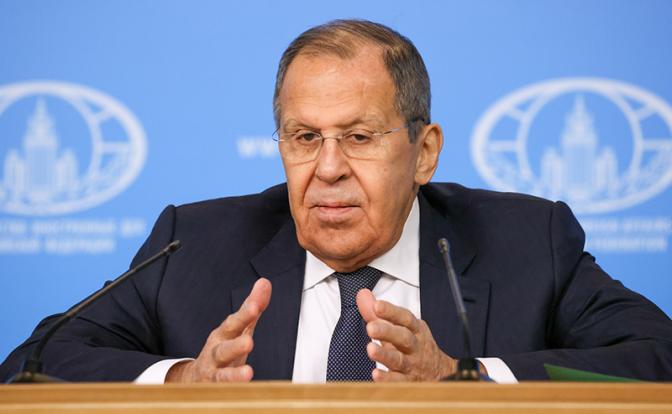 На фото: глава МИД РФ Сергей Лавров.