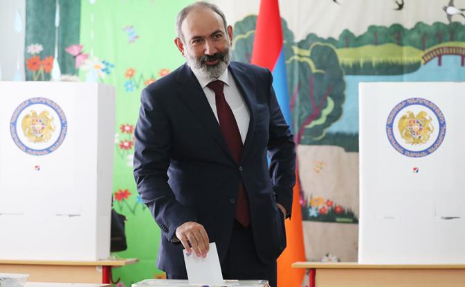 На фото: премьер-министр Армении Никол Пашинян