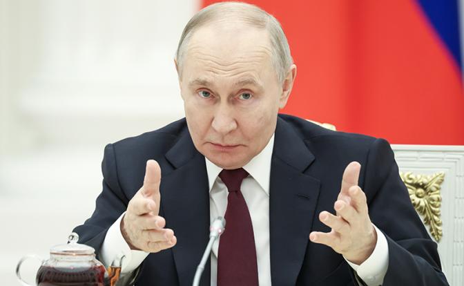 На фото: президент РФ Владимир Путин