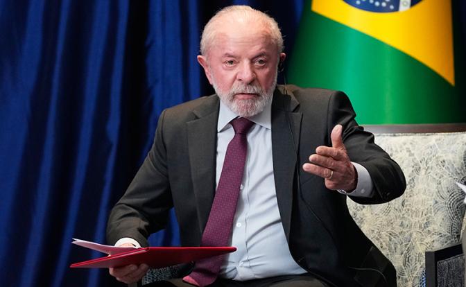 На фото: президент Бразилии Луис Инасиу Лула да Силва