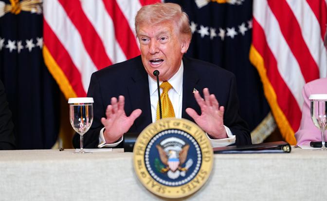 На фото: президент США Дональд Трамп