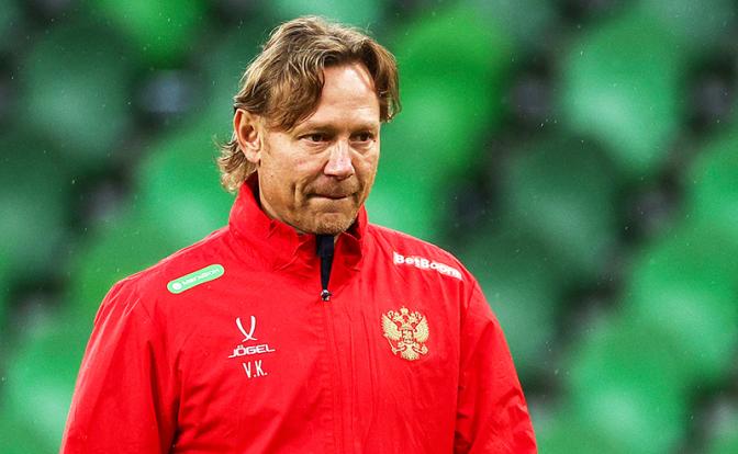 На фото: главный тренер сборной России по футболу Валерий Карпин