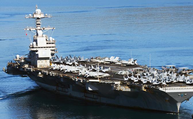 Морской бой в прачечной. Стратегические последствия пожара на «Джеральде Форде»