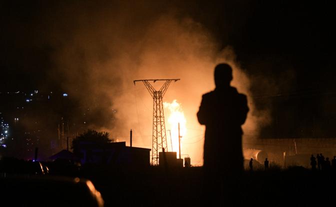 В Харькове гремят взрывы один за другим