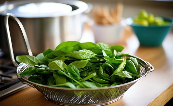 Россиянам напомнили об опасности шпината