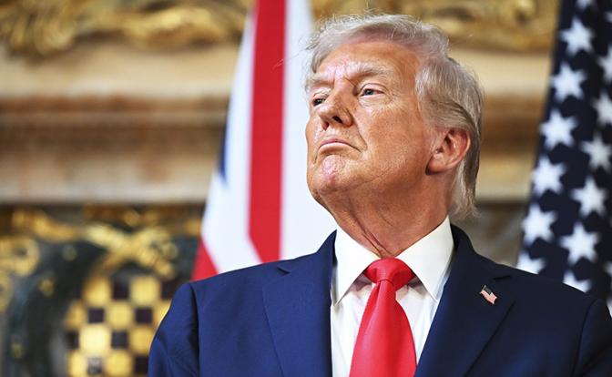 На фото: президент США Дональд Трамп