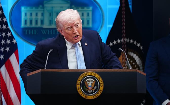 На фото: президент США Дональд Трамп