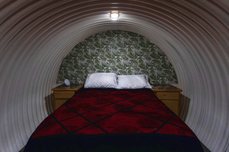 На фото: в одном из подземных бункеров.