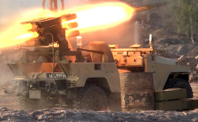 На фото: военно-морские силы Корпуса стражей исламской революции.