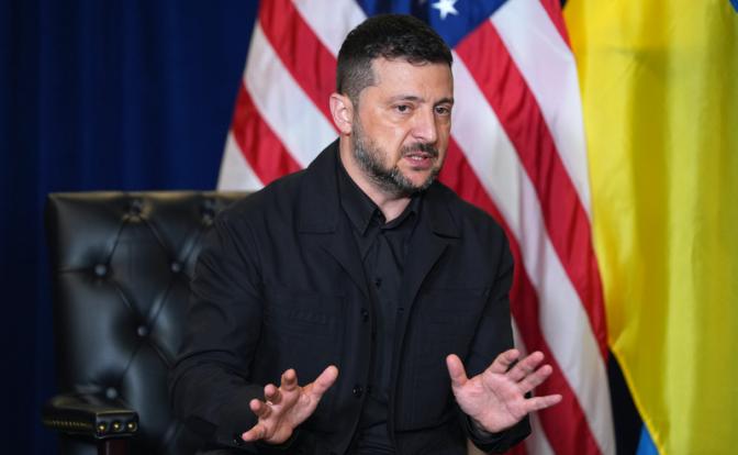 На фото: Владимир Зеленский.