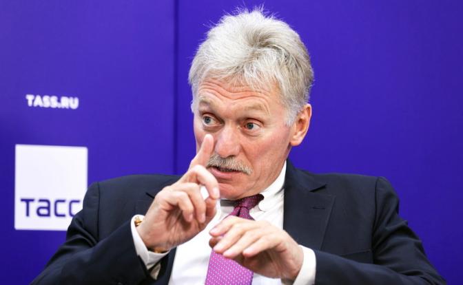 На фото: пресс-секретарь президента РФ Дмитрий Песков.