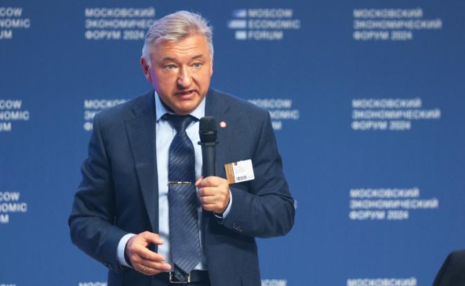 На фото: генеральный директор ОАО "Череповецкий литейно-механический завод" Владимир Боглаев