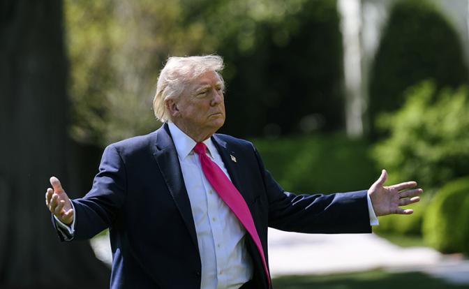 На фото: президент США Дональд Трамп