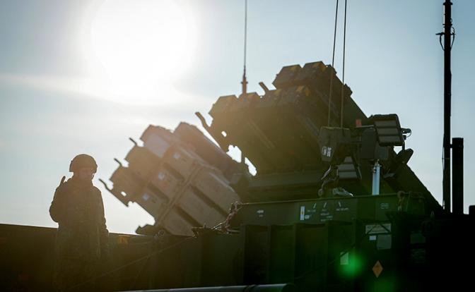 На фото: ракетная система ПВО Patriot.