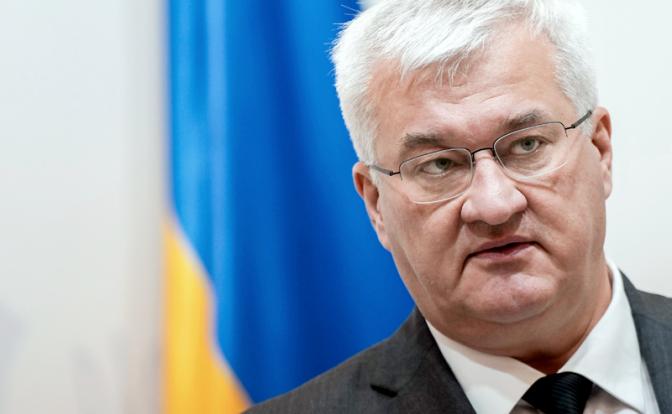На фото: министр иностранных дел Украины Андрей Сибига.