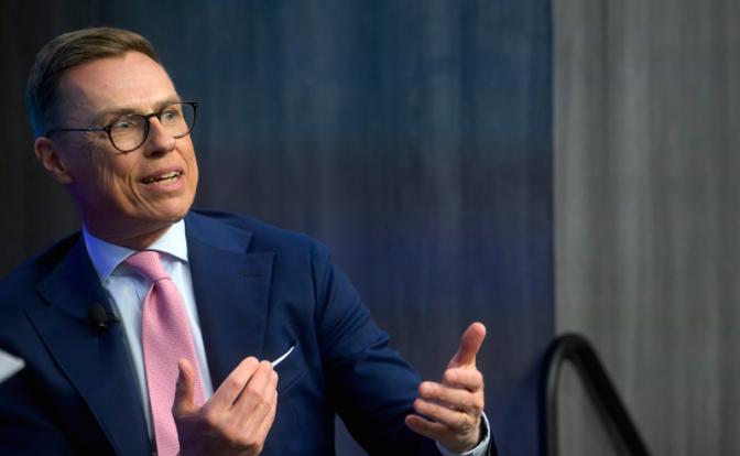 На фото: президент Финляндии Александр Стубб.