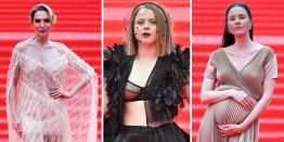 Толстая, Асмус, Утяшева, Прилучный: Закрытие Московского кинофестиваля. Яркие образы на красной дорожке, выходки и эпатаж