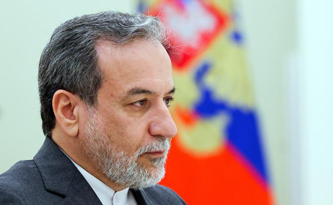 На фото: глава МИД Ирана Аббас Арагчи