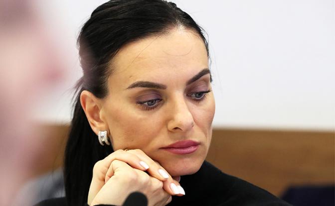 На фото: олимпийская чемпионка Елена Исинбаева