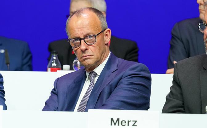 На фото: канцлер Германии Фридрих Мерц