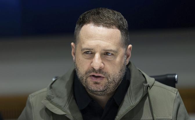 На фото: бывший глава офиса президента Украины Андрей Ермак