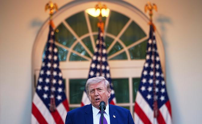 На фото: президент США Дональд Трамп