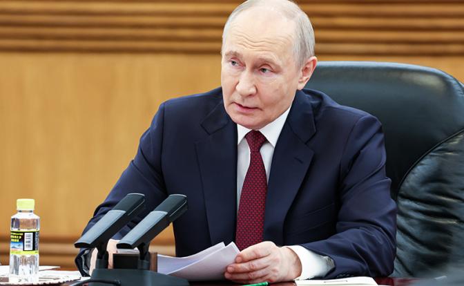 На фото: президент РФ Владимир Путин