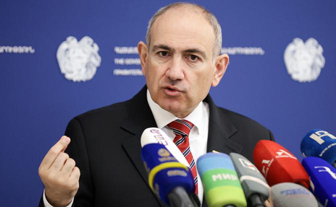 На фото: премьер-министр Армении Никол Пашинян