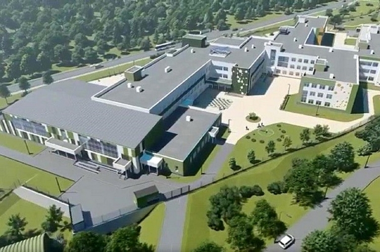 На фото: такую школу должны были построить до конца 2024 года.